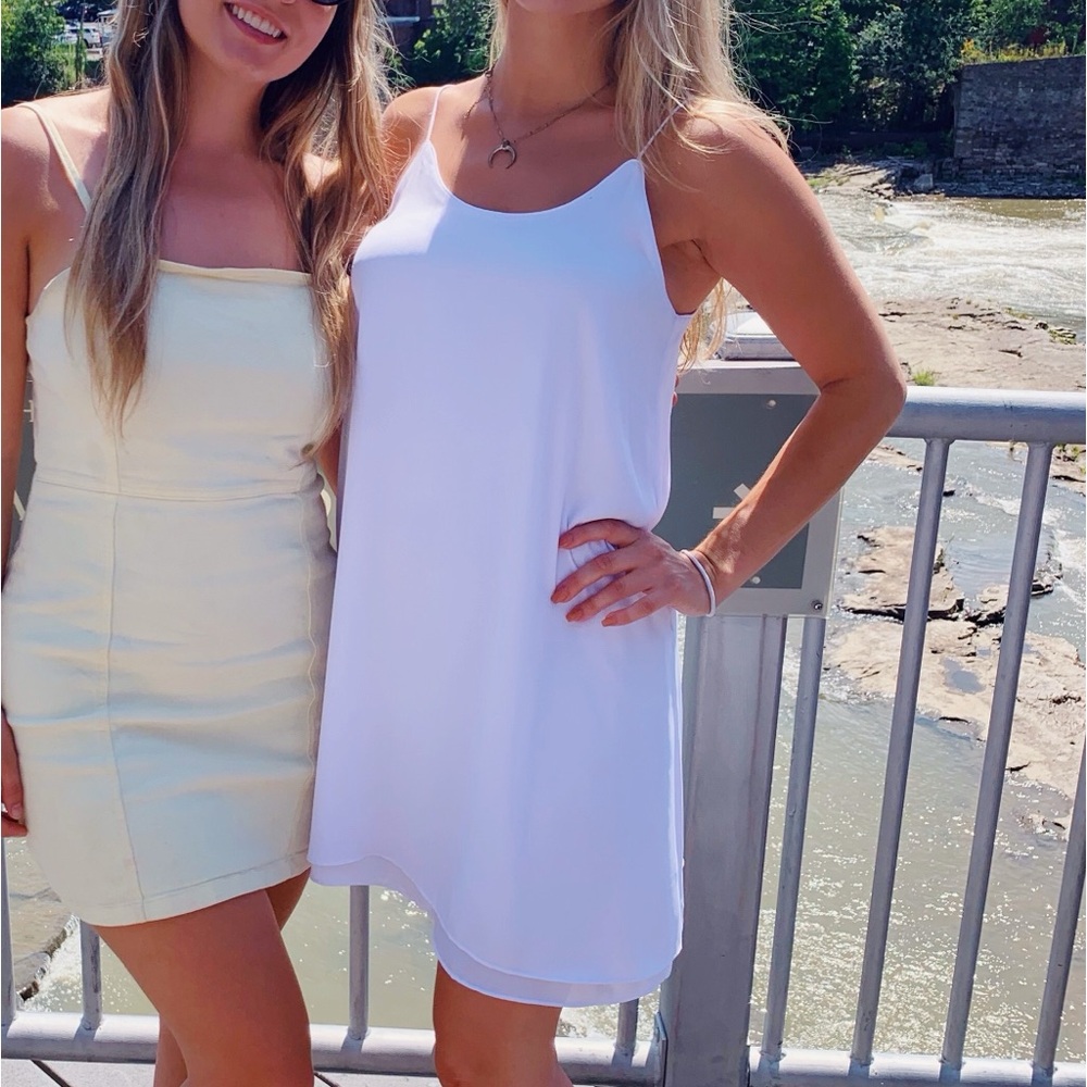 White dress